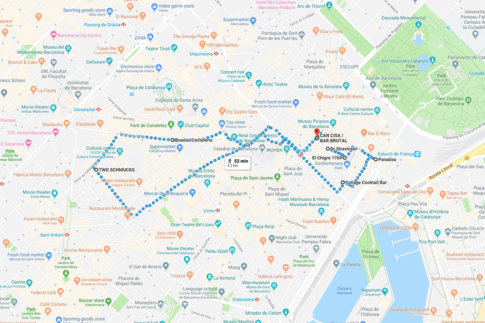 Bar Hop Barcelona | Bartender Atlas