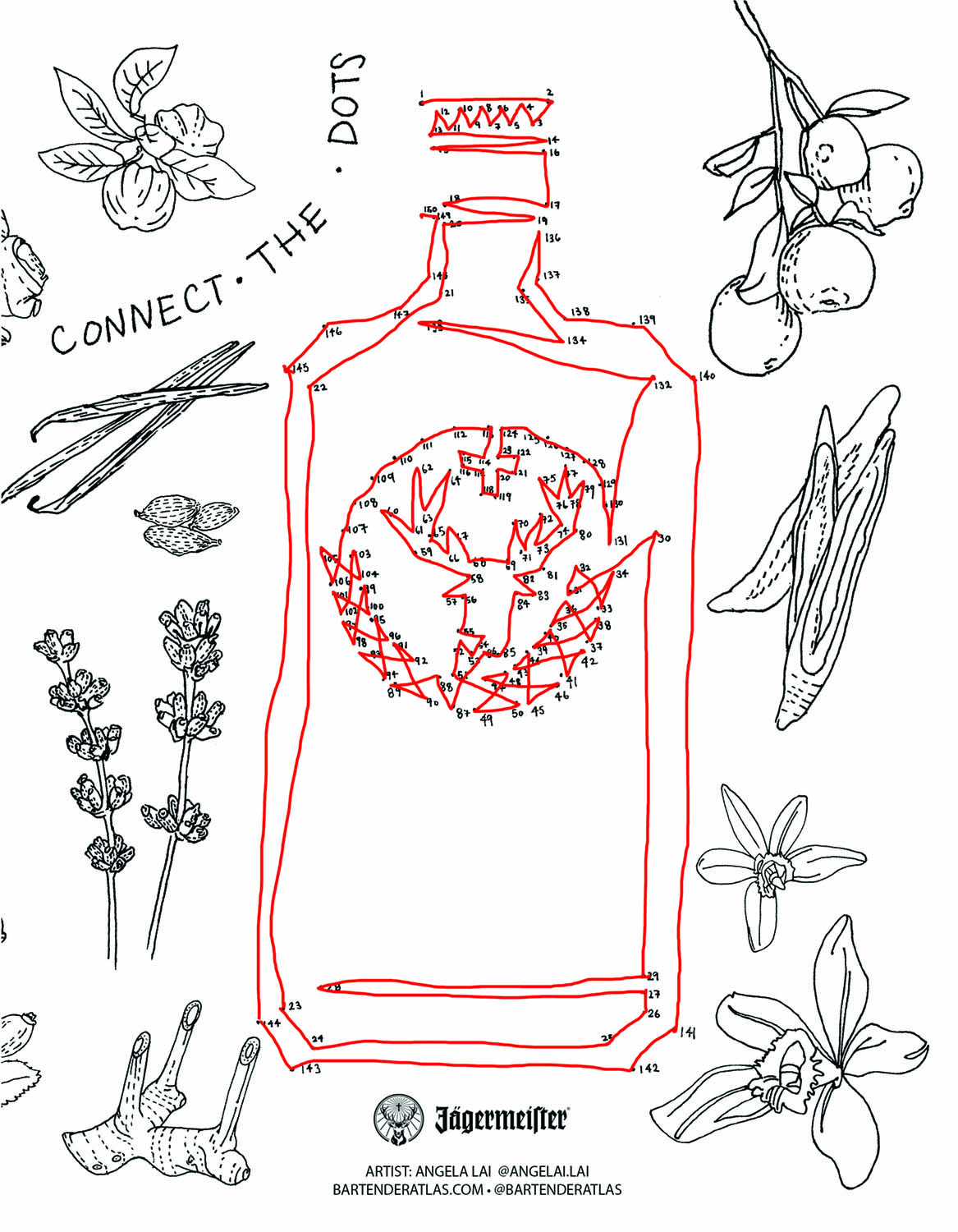 Bartender Atlas Activity Book
