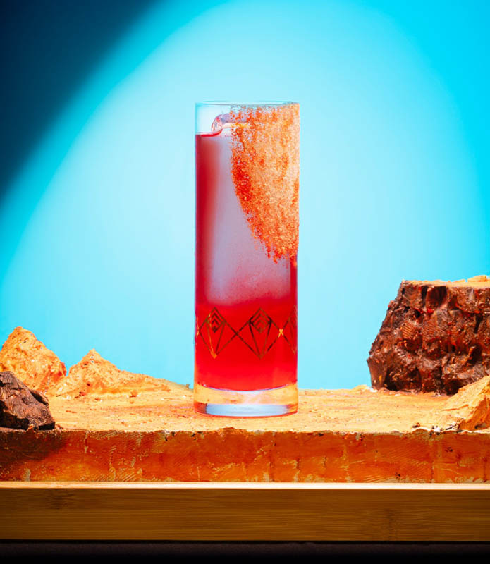 Cocktail: Crimson Horizon | Bartender Atlas